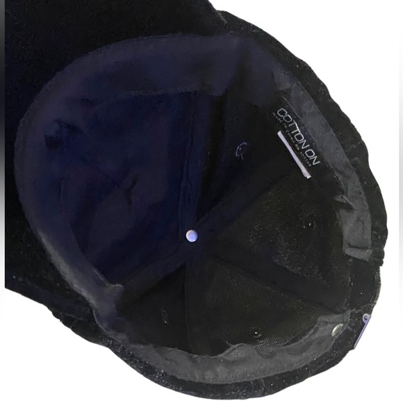 COTTON ON Women’s Velvet Floral Embroidered Baseball Cap Floral Adjustab… - Picture 9 of 11